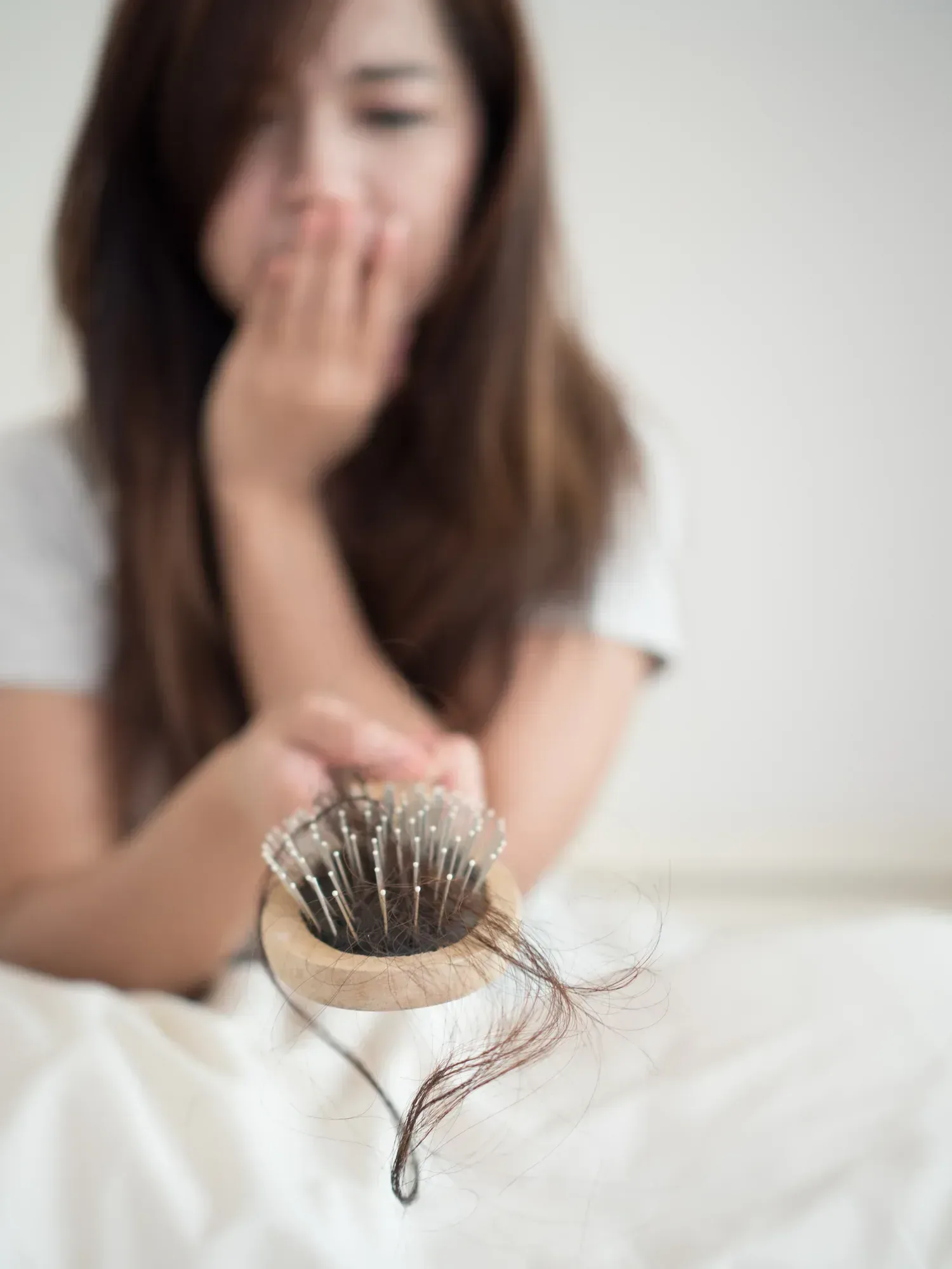Nurse practitioner consulting with a woman about hair thinning at Desert Oasis Wellness and Med Spa in Lake Havasu City