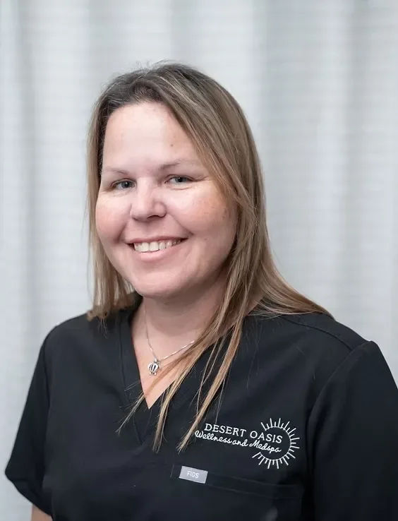 Jenniffer Blair, nurse practitioner and laser technician at Desert Oasis Wellness and Med Spa, Lake Havasu