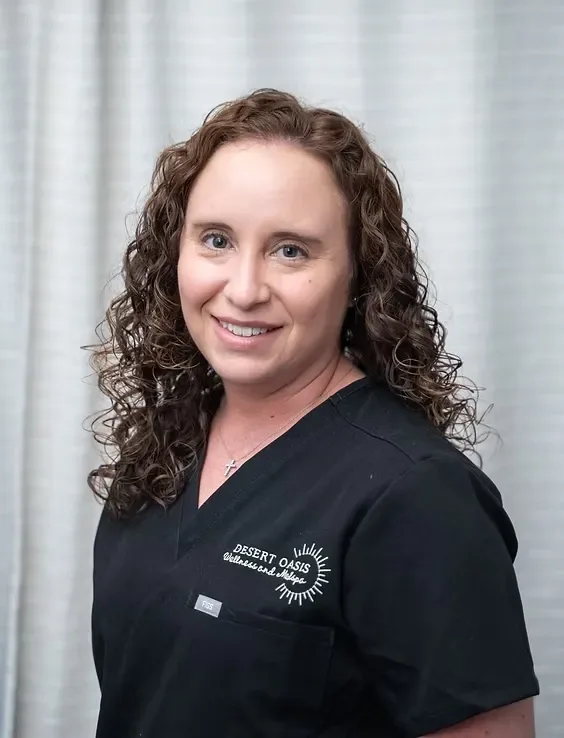Kayla Garcia, front desk and back office coordinator at Desert Oasis Wellness and Med Spa, Lake Havasu City