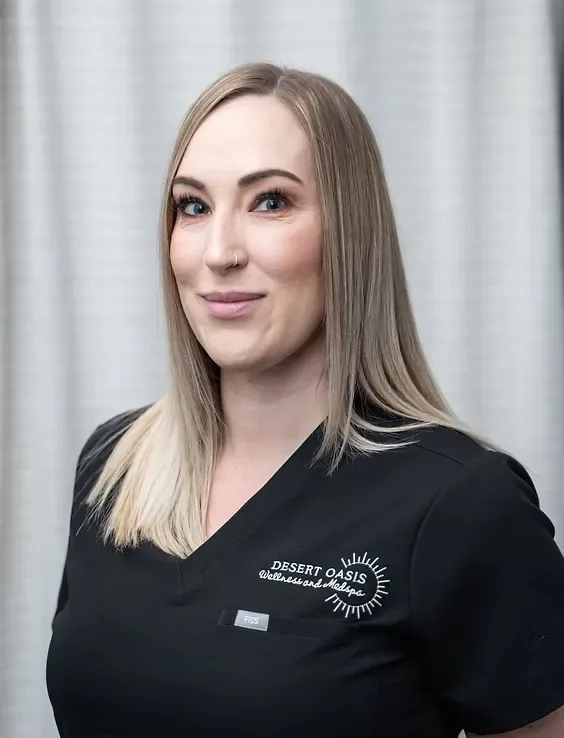 Lonnie O'Rourke, aesthetician and certified laser technician at Desert Oasis Wellness and Med Spa, Havasu