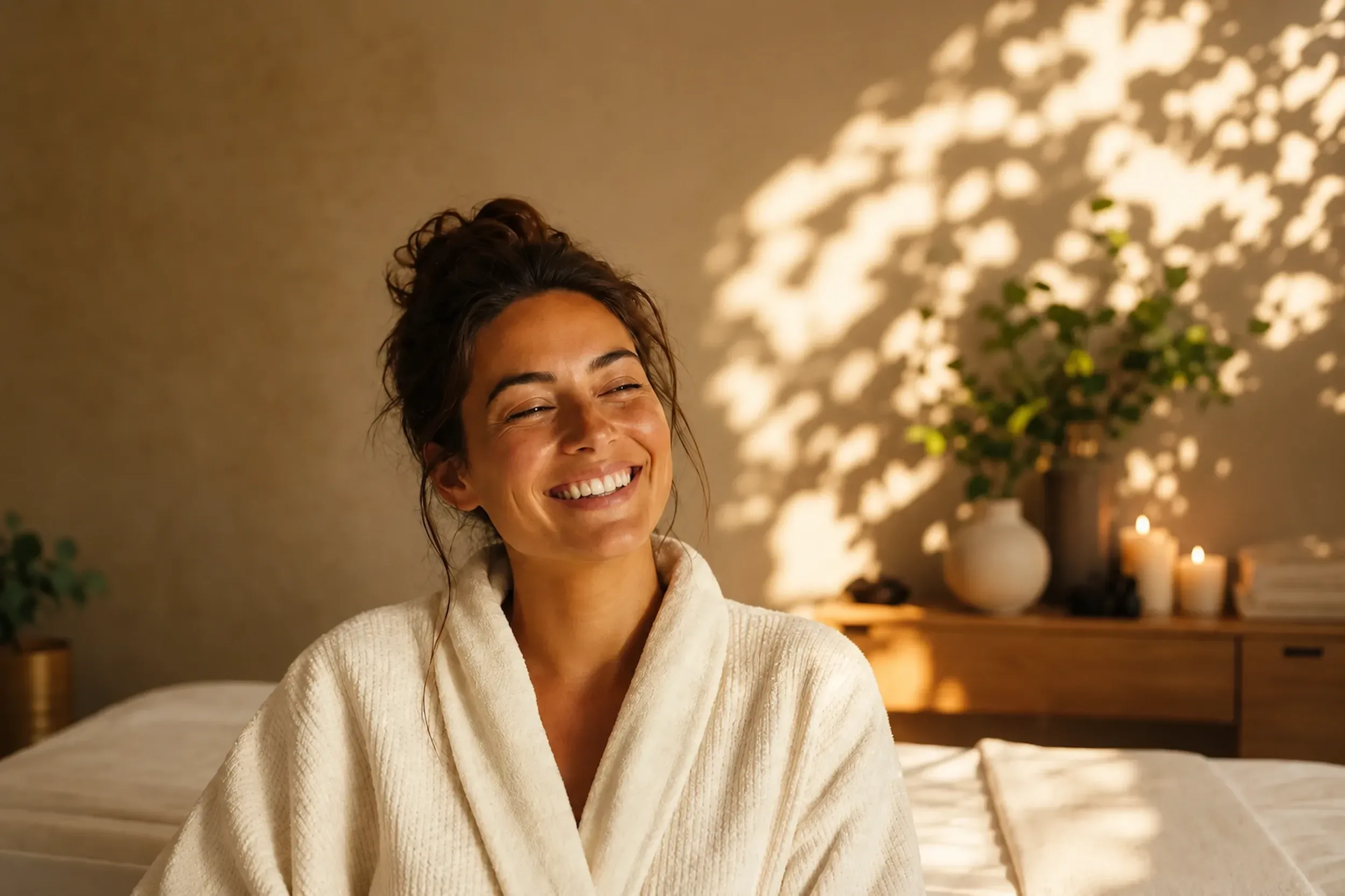 Massage therapy in Lake Havasu City performed by a licensed massage therapist at Desert Oasis Wellness and Med Spa